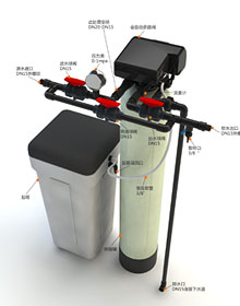 0.5吨全自动软化水设备